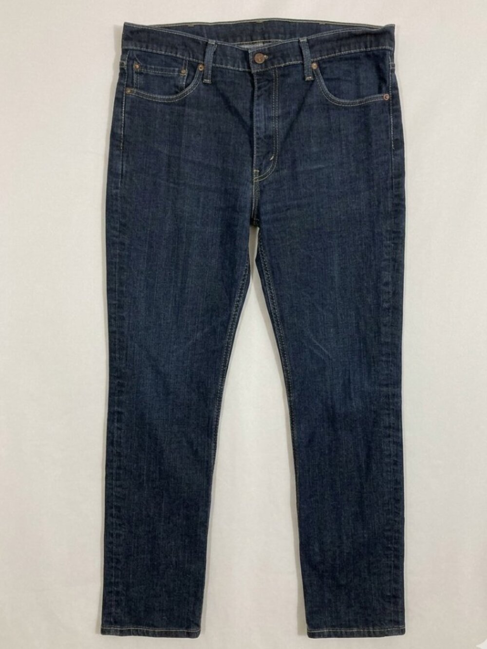 Levis 511 Mens Jeans 38x32 Blue Denim Slim Fit Straight Leg Stretch 5 Pocket
